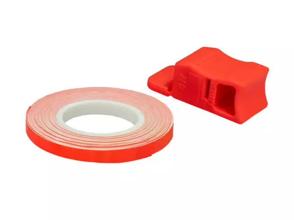 Felgenband 5 mm x 6 m neonorange leuchtend